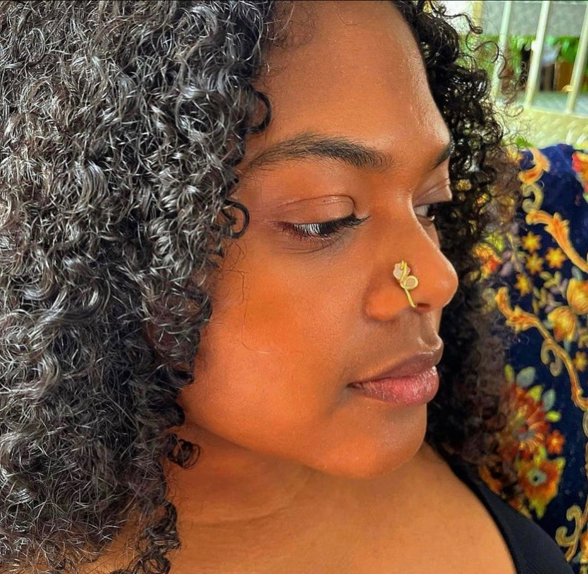 Crystal Nose Cuff