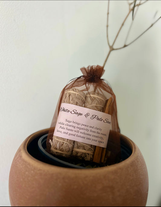 White Sage & Palo Santo Bundle